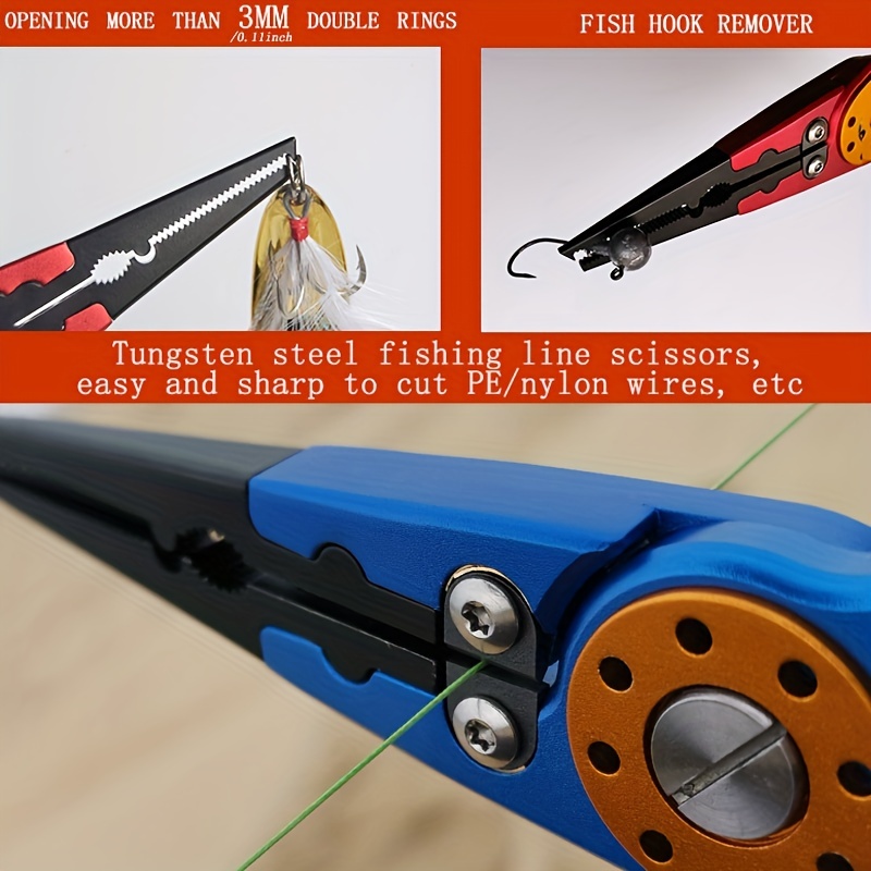 Mini Fishing Pliers Fish Line Scissors Fish Hook Remover - Temu Philippines