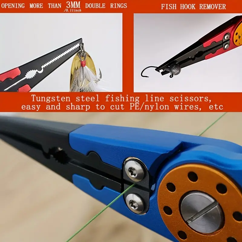 Multi functional Fishing Tool Set Casting Pliers Line - Temu