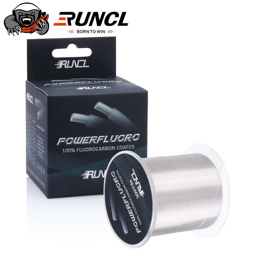 Invisible Power Fluoro Fishing Line 100% Fluorocarbon Coated