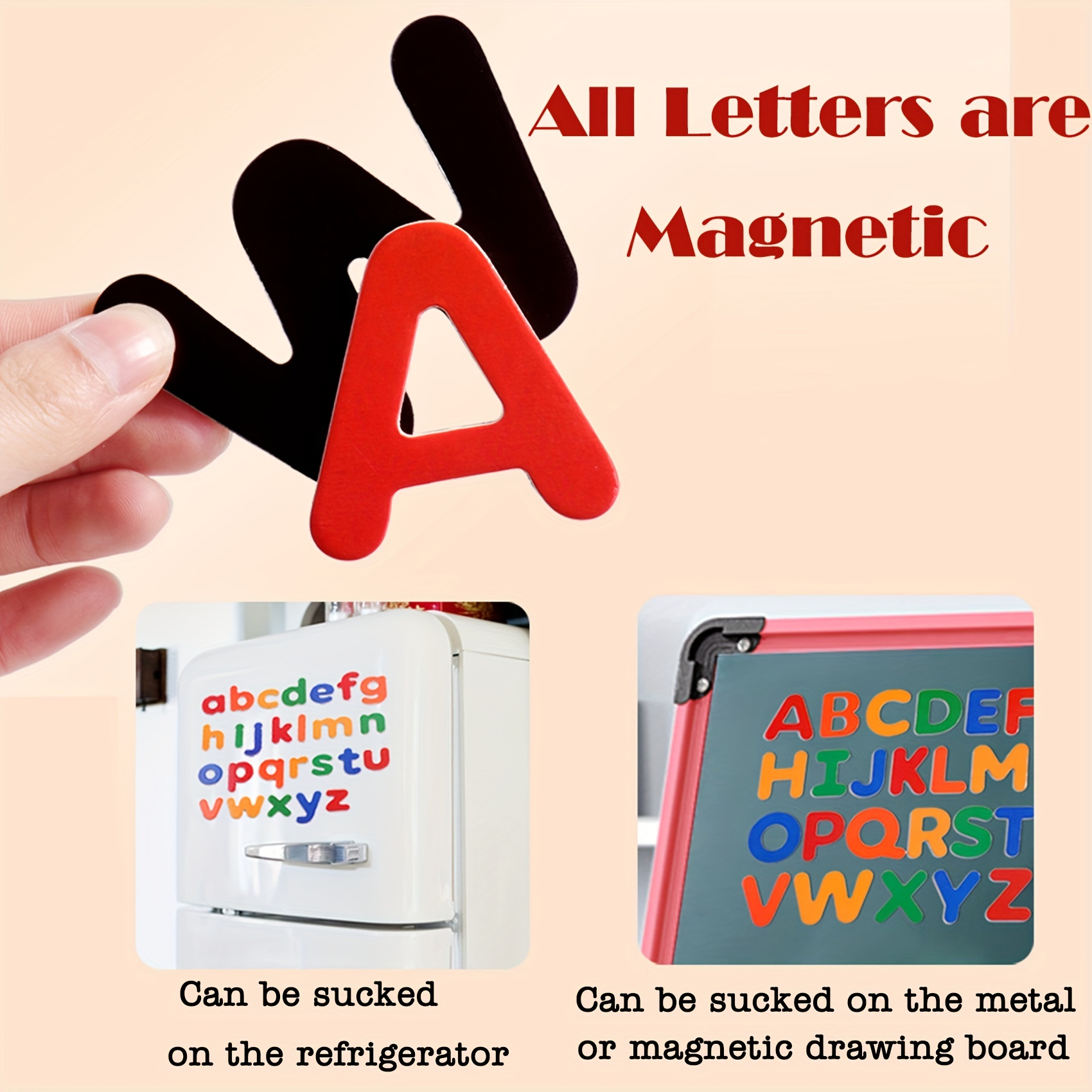 Letras Magnéticas Niños Números Magnéticos Educativos - Temu Chile
