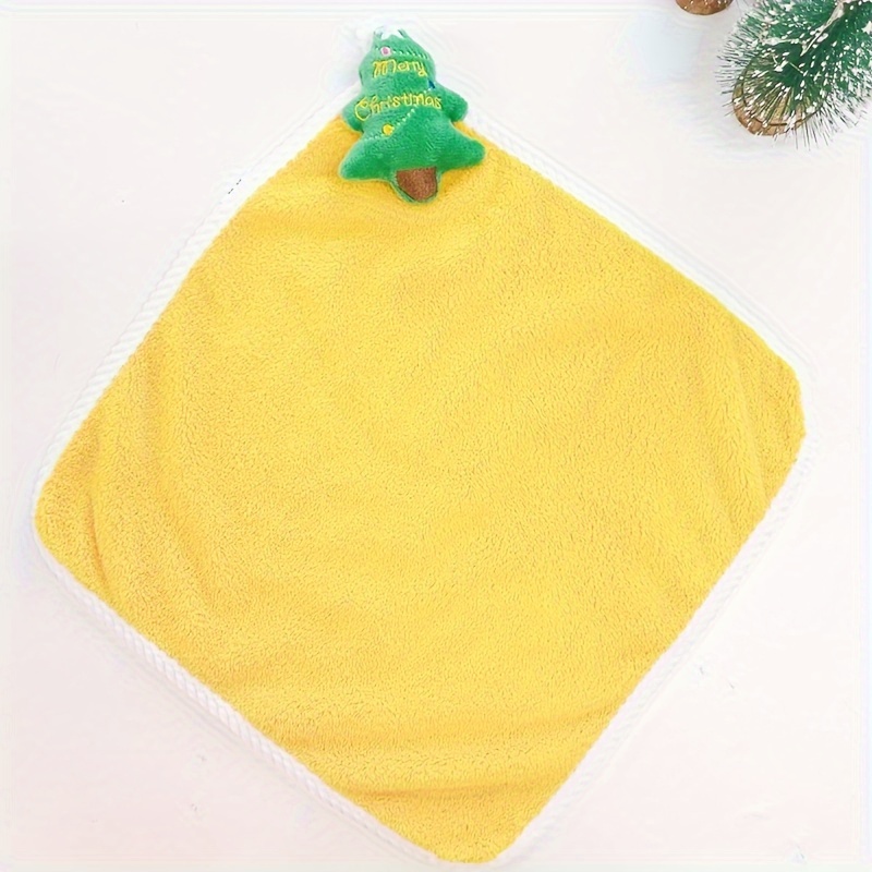 Christmas Hanging Tie Kitchen Towel Towel Wiping Hands Dish - Temu