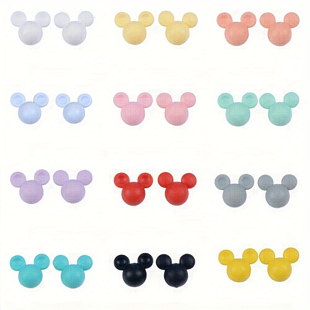 8pcs Cross Silicone Focal Beads For Jewelry Making DIY Creative Pens  Characters Decors Key Bag Chain Bracelet Necklace Handmade Craft Supplies
