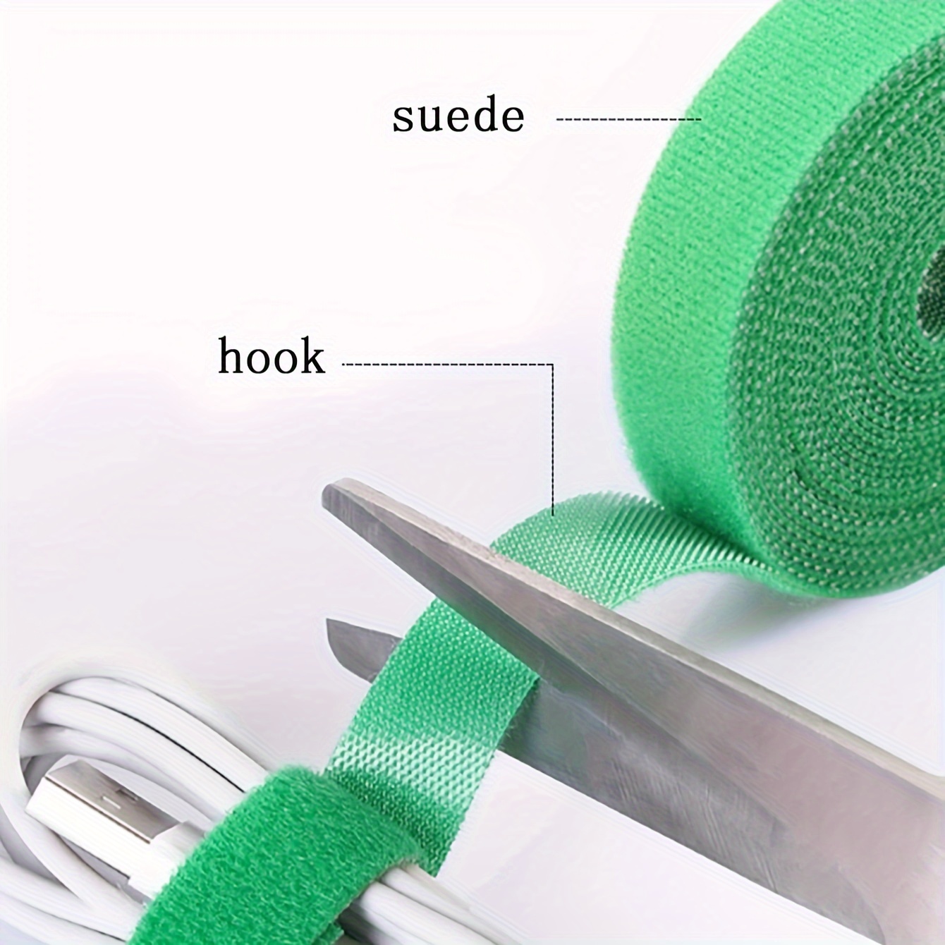 Tearable Cable Strap Plant Strap Data Cable Strap Color Back - Temu