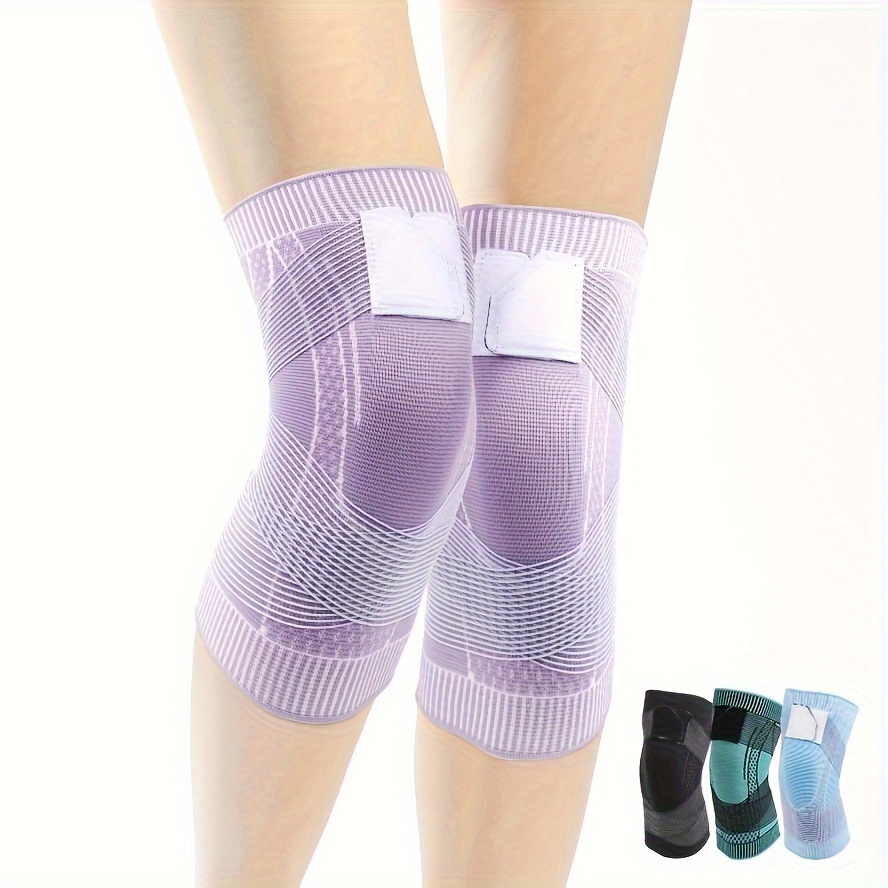 Thick Wool Knee Pads Leg Warmers Winter Thermal Knee Braces - Temu Canada