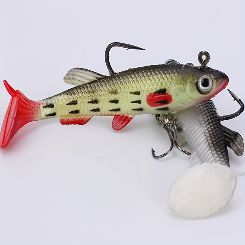 10 Soft Bionic Lures,sea&freshwater Bionic Fishing Lures,creative Realistic Lure  Fishing Accessorie