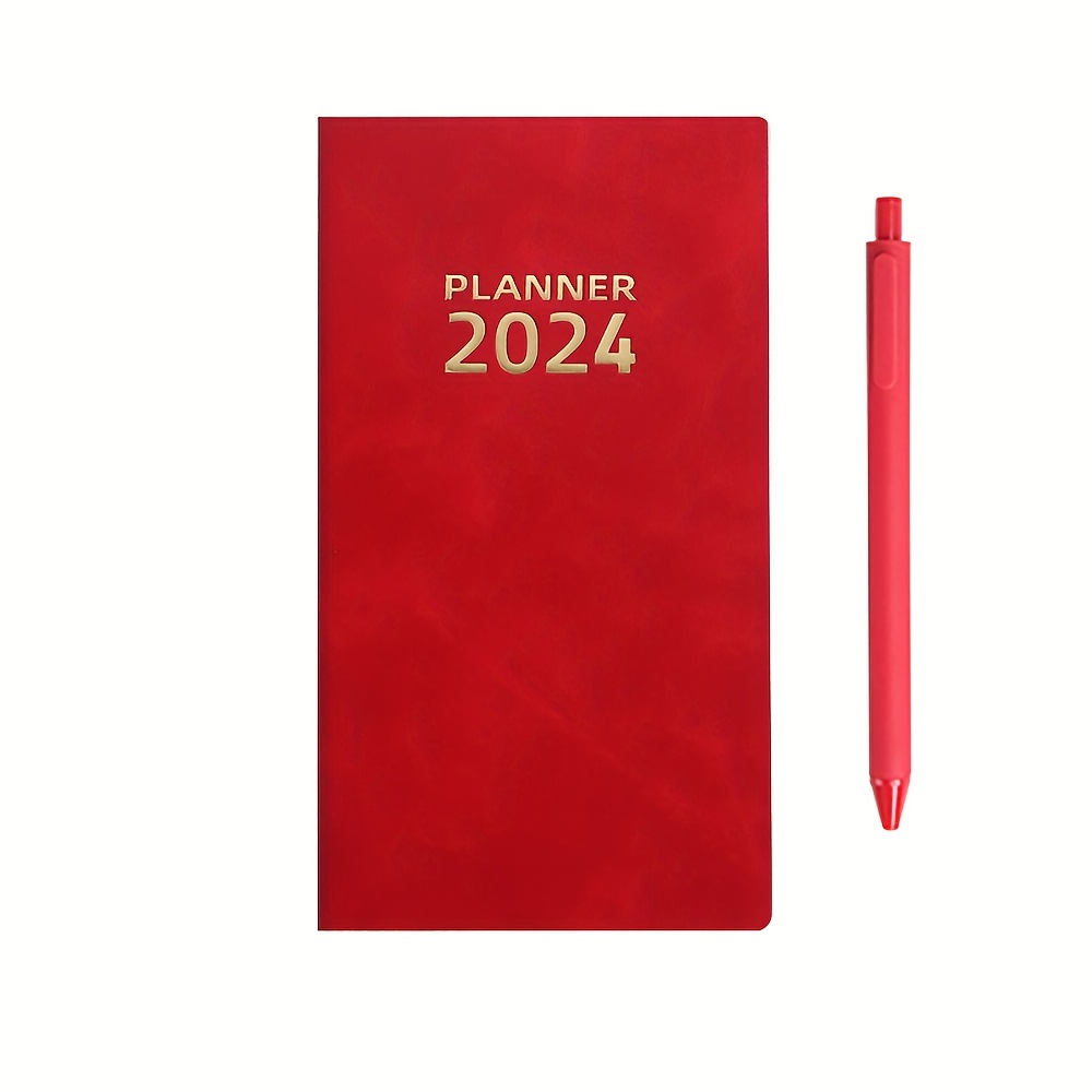 Agenda In Pelle Sintetica A6 2024 Copertina In Inglese E - Temu Italy