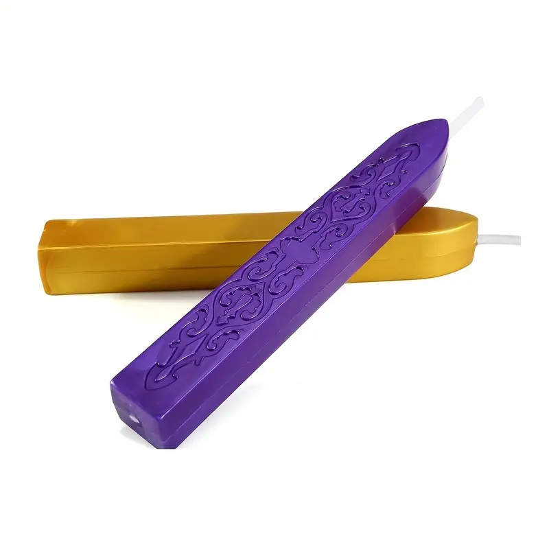 5x Traditional Wax Sealing Sticks Without a Wick for Letters Stamp Seal  Melting Candle Envelope Wedding Invitations New 