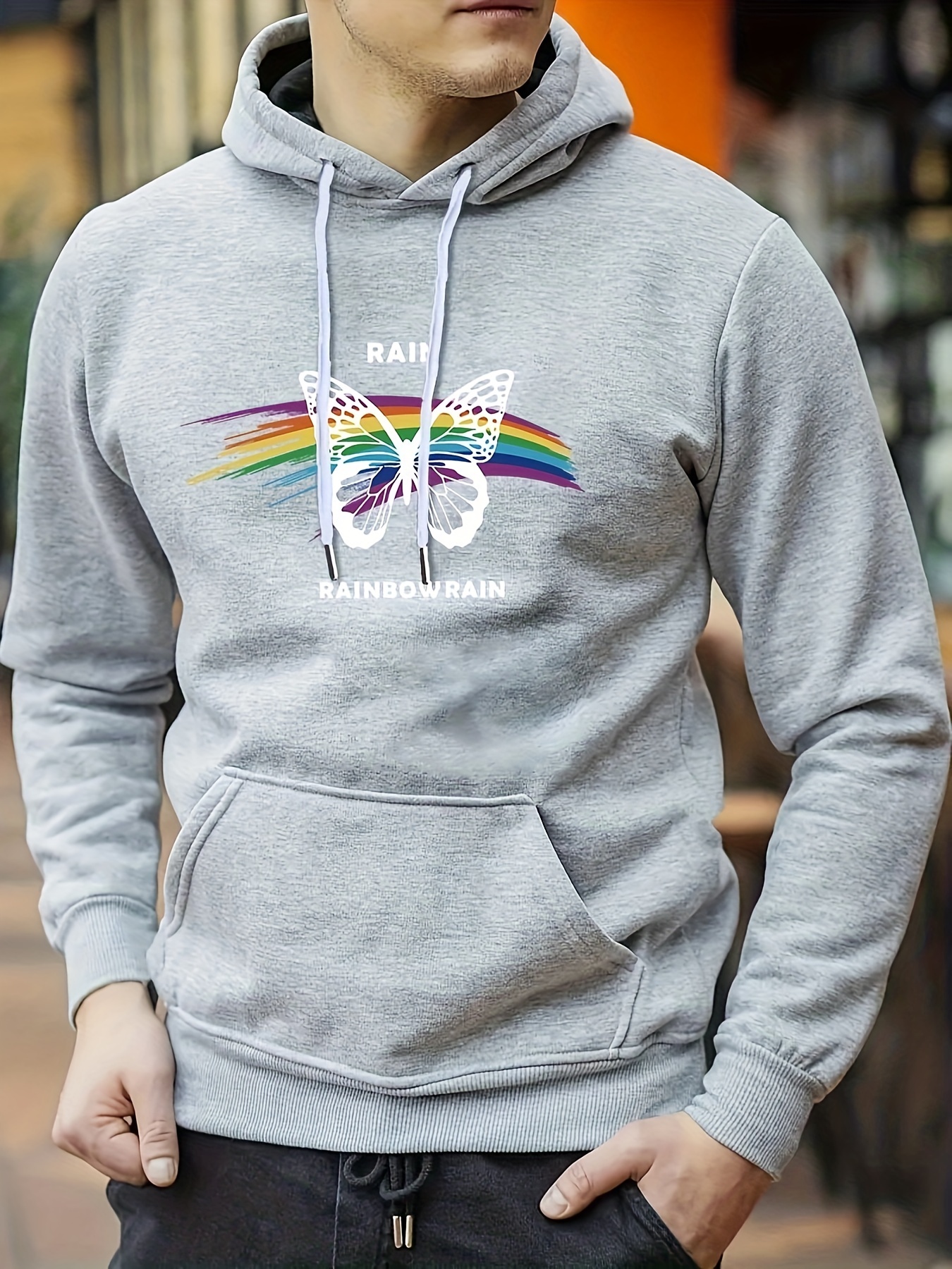 Moletom arco iris store masculino