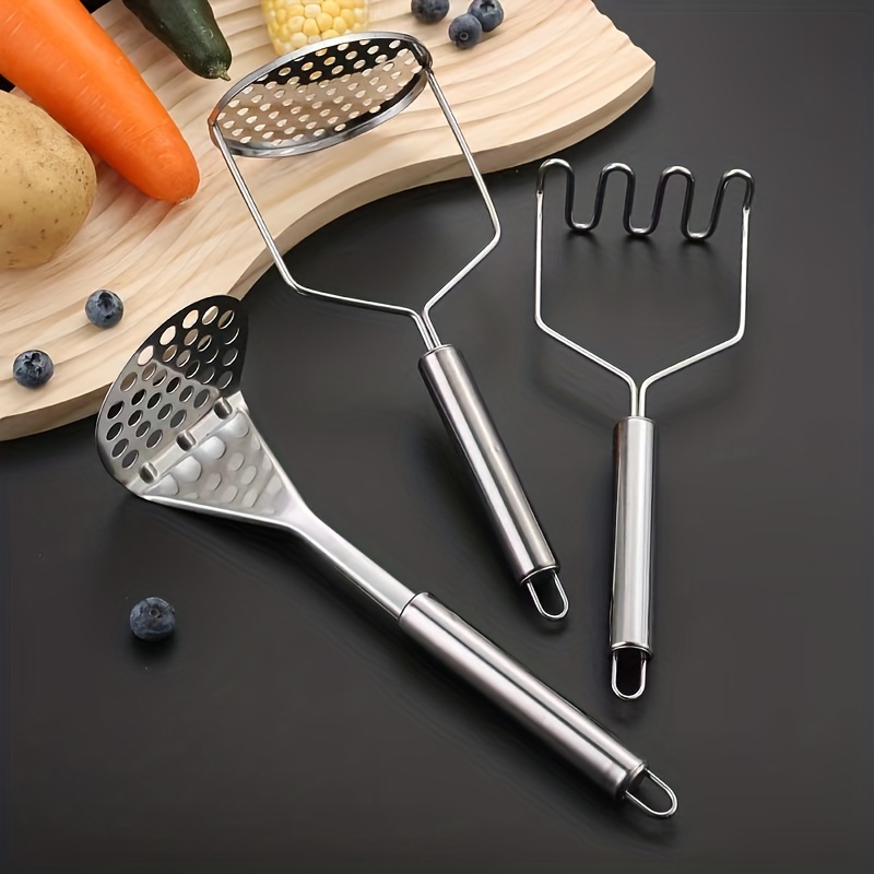 Mini Potato Masher Stainless Steel Potato Masher Kitchen - Temu