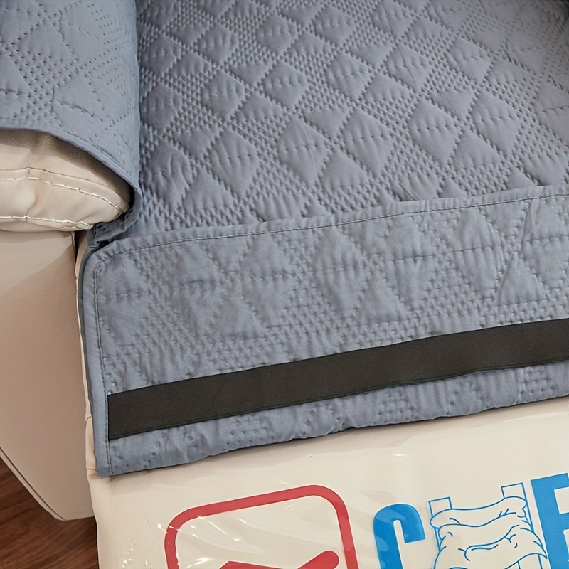 Pocket Recliner Sofa Cushion Non-slip Anti-dirty Pet Sofa Cushion  Three-line Diamond Sofa Couch Cushion Living Room Single Seat Sofa Cover  With Leg Rest - Temu Italy