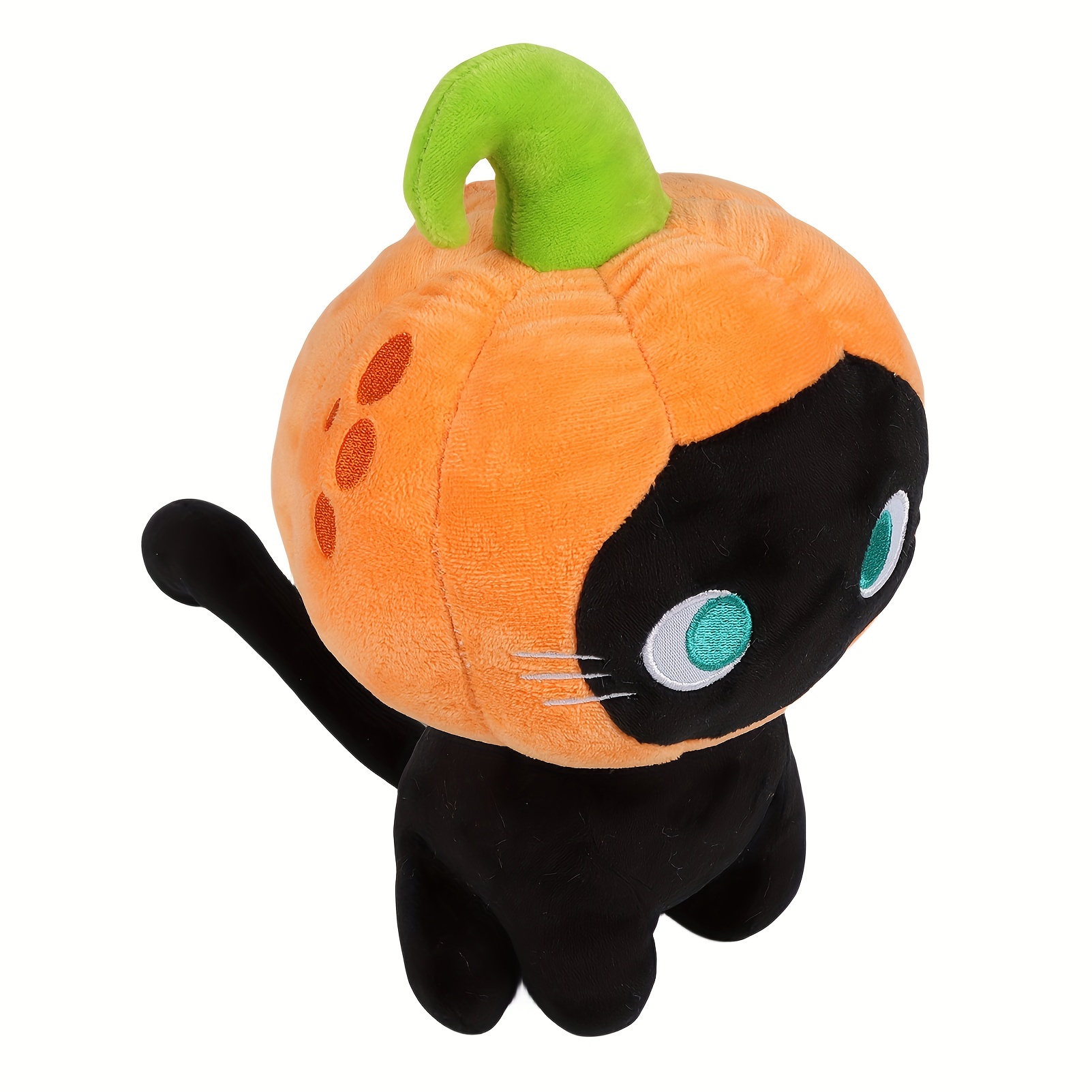 Pumpkin Kitty Halloween Stuffed Animal