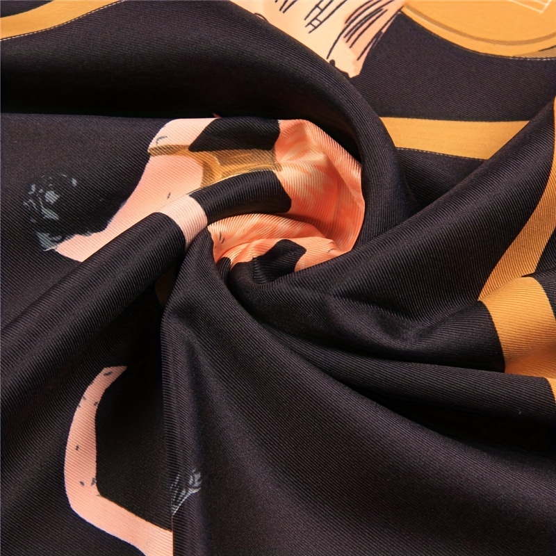 Ballet Pattern Bandana Silk Tube Top Shawl Scarf