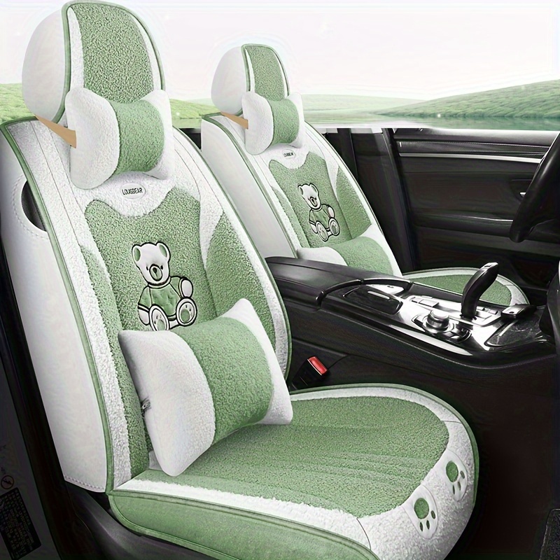 Housse de siège d'auto Chaud confortable Couverture complète