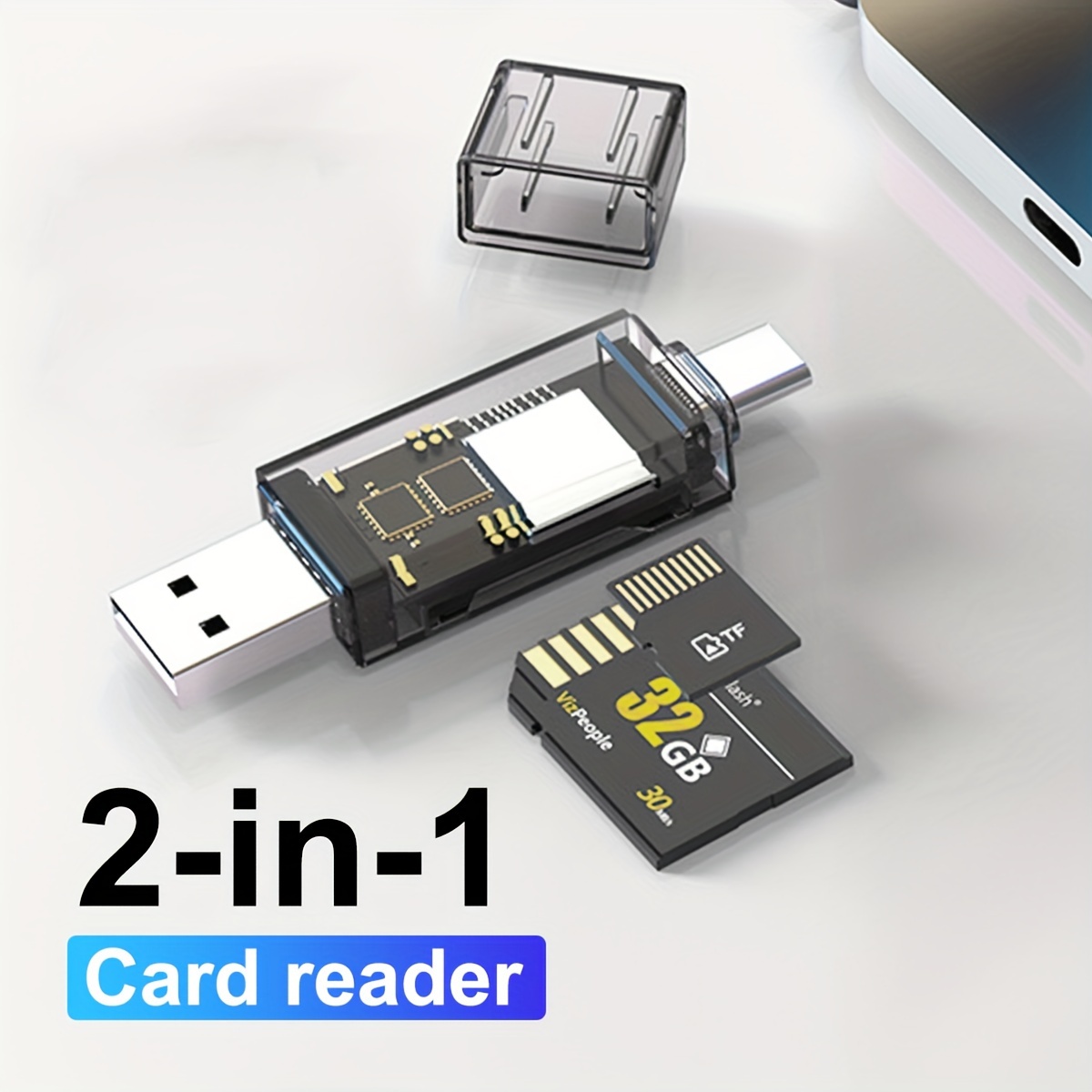 Usb C Sd Card Reader For Android And Pc Micro Sd Card To Usb - Temu