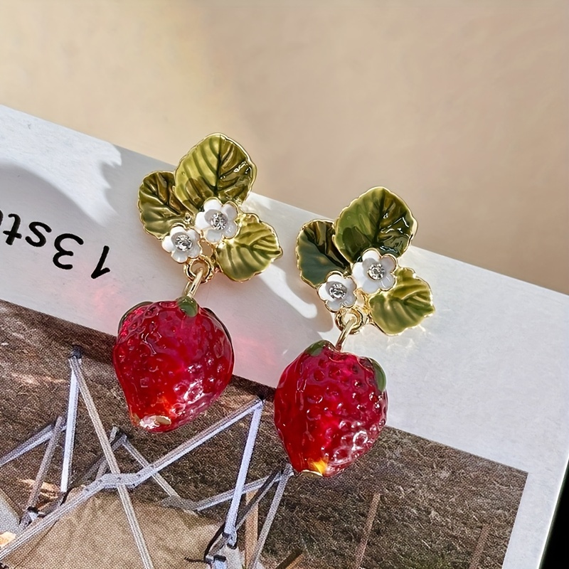 1pair Zinc Alloy Christmas Bell Element And Cute Fish Hook Earrings For  Girls, Suitable For Christmas