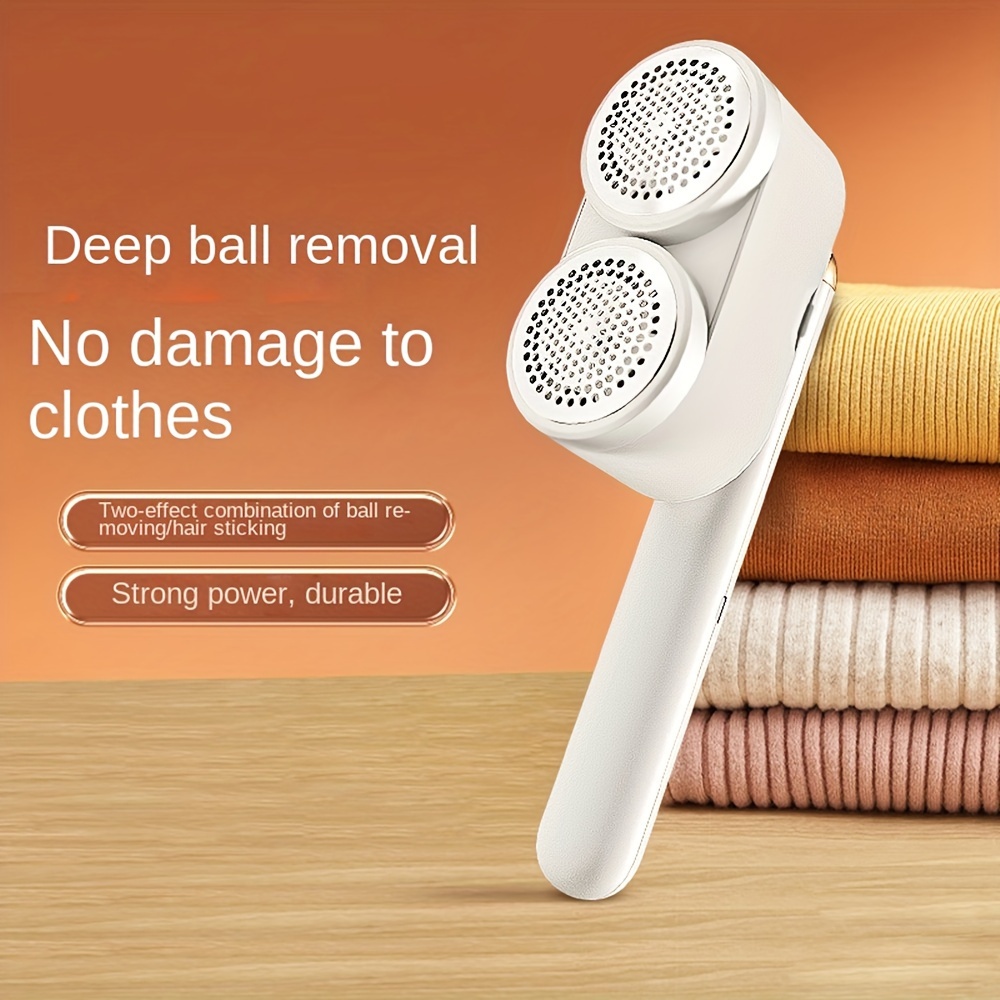 Dissolvant de peluche électrique Rechargeable 6 lames Usb Portable Fabric  Shaver Professional Lint Remover Pour