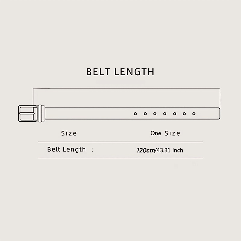 Men's Automatic Buckle Belt