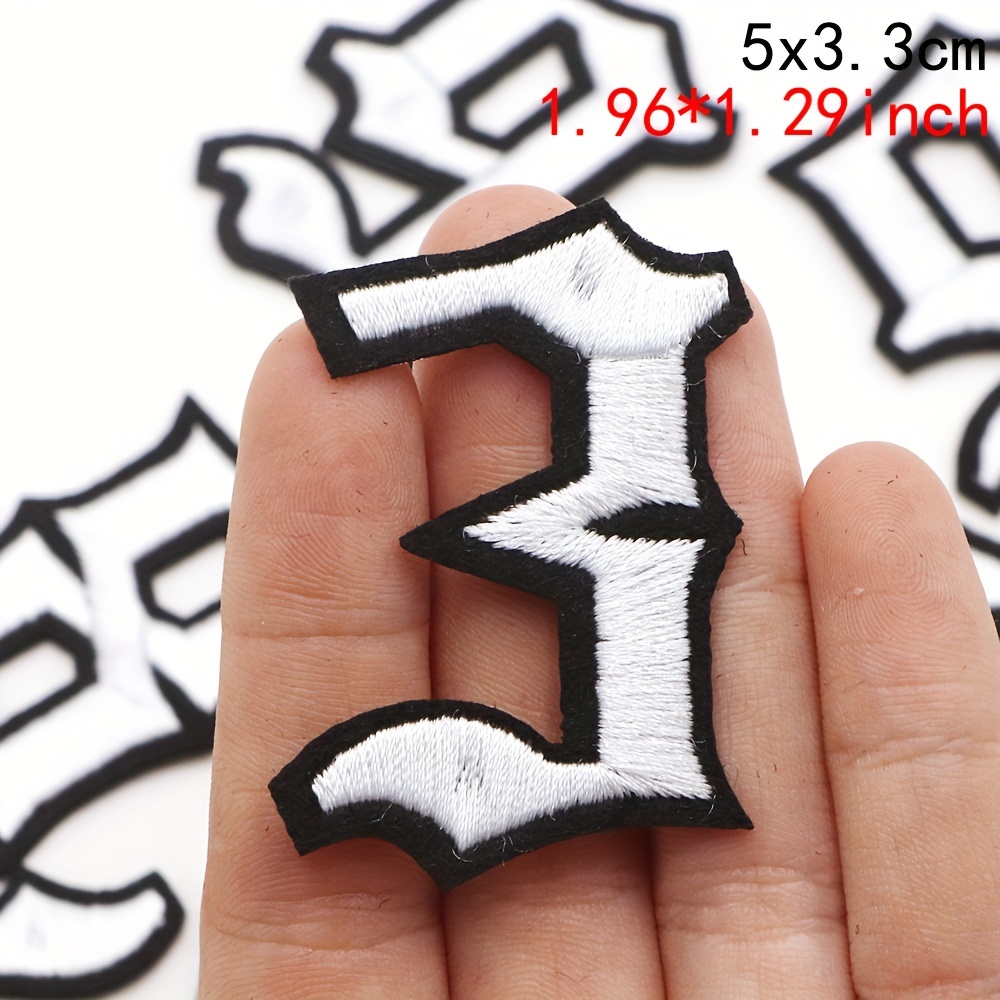 26Pcs Letter Patches Ironing On Letter Patches DIY Iron On Letters Clothes  Iron On Patches for DIY 