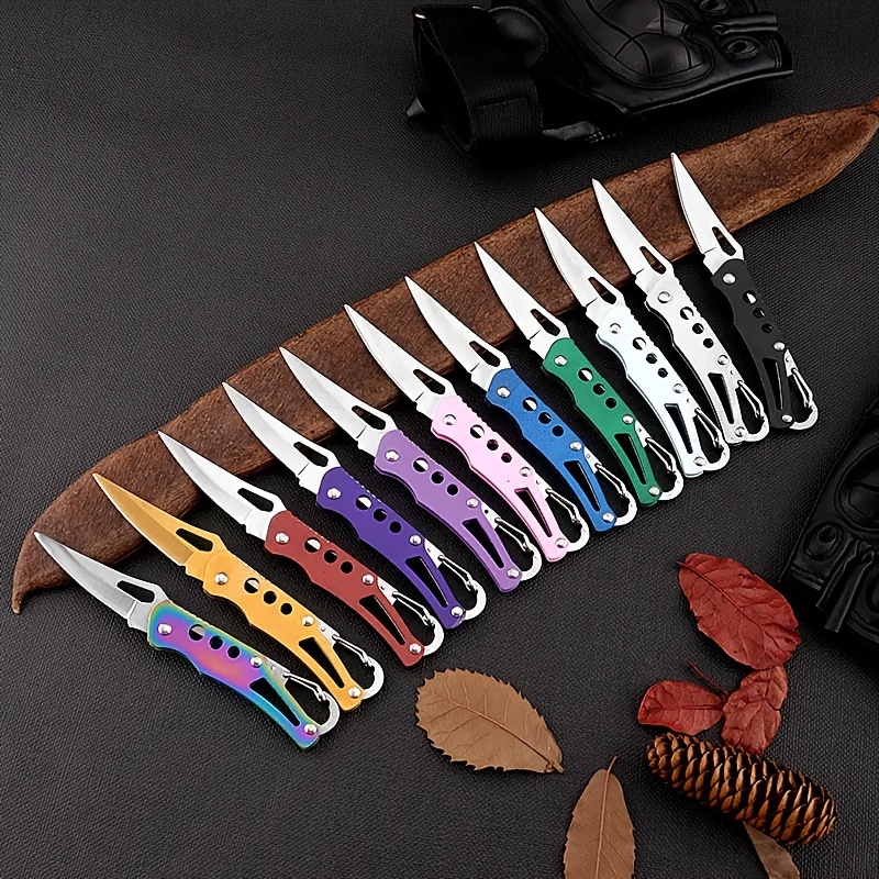 Portable Outdoor Multi function Key Folding Knife Pocket - Temu