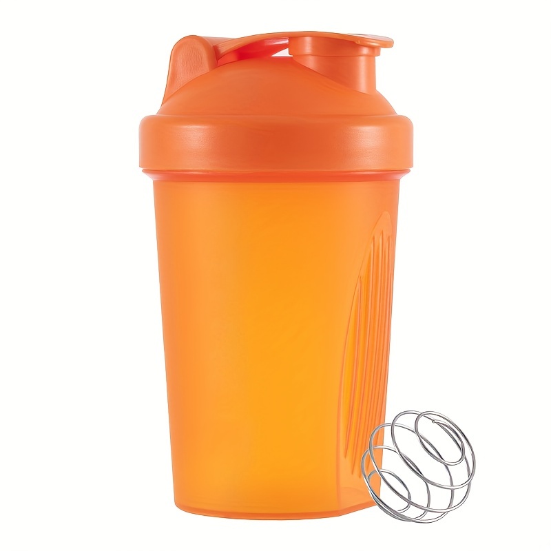 Plastic Multicolor Shaker Cup, Fitness Sports Water Cup, Portable Water Cup,  Protein Powder Milkshake Shaker Cup, With Stirring Ball, Perfect For Workout  Supplements, Sports, Gym, And Fitness - Temu