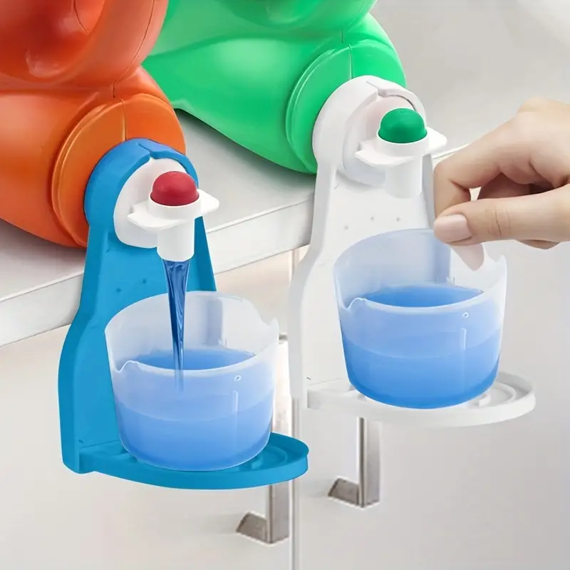 Laundry Detergent Cup Holder Detergent Drip Catcher Foldable - Temu