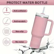 1pc silicone boot water cup bottom protective cover for stanley tumbler suitable for travel outdoor sports water cup details 3