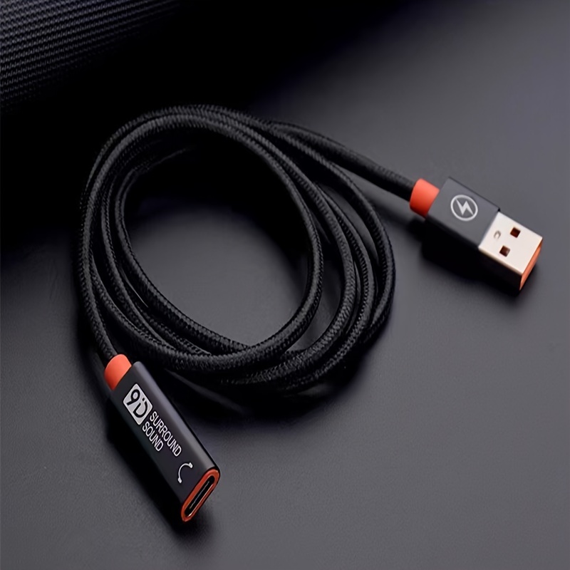 

Usb3.0 Male To Type-c Female Adapter Fast Charging Mobile Phone Computer Digital Headphone Converter U Disk Extension Cable 1m