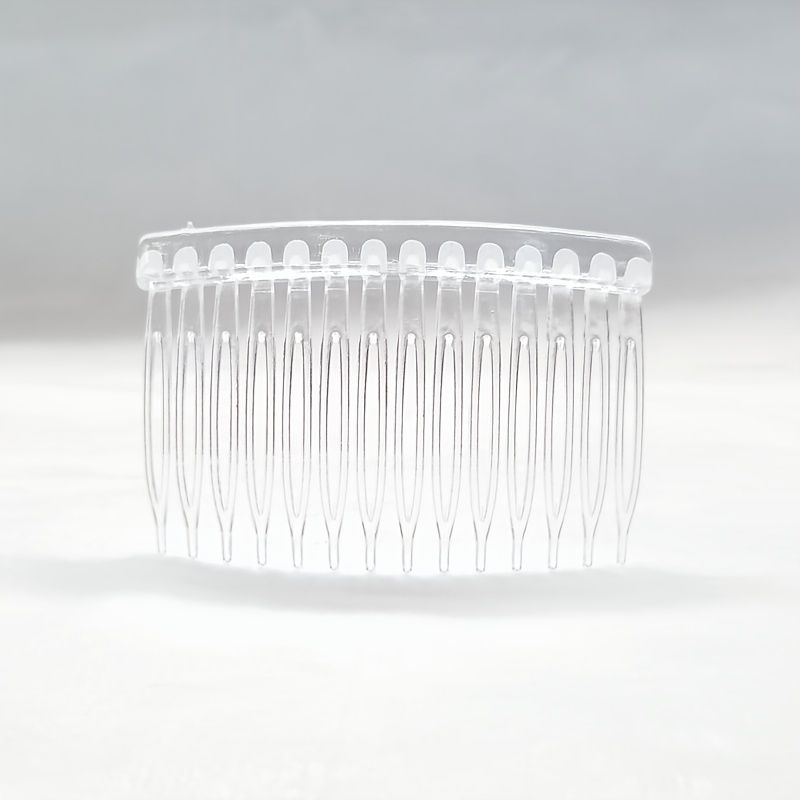 Clear Hair Combs Women Hair Comb Pin Plastic Bridal Wedding Veil Combs For  Girl Fine Hair Styling Accessories | Today's Best Daily Deals | Temu Canada