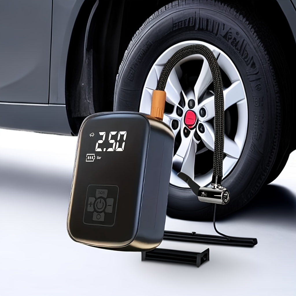 Drahtloser Auto-Luftkompressor, Elektrische Reifenfüllpumpe Für