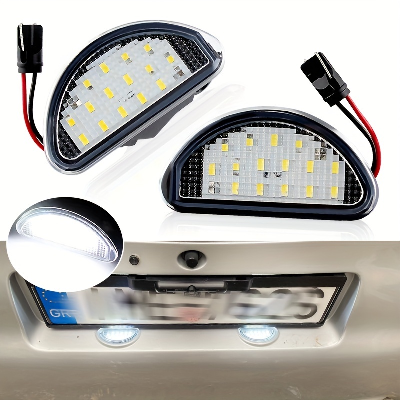 2 ampoules à LED smd Blanc Lumière plafonnier pour Citroën C5