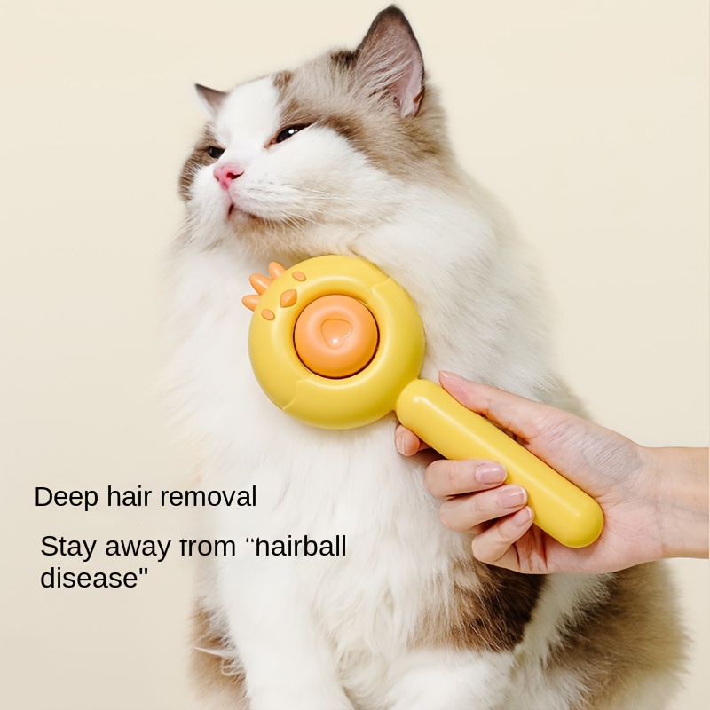 Cepillo de vapor 3 en 1 para gatos, recargable, rebanador con entrada de  líquido, elimina el pelo volador y el pelo enredado, suministros para  mascotas - AliExpress