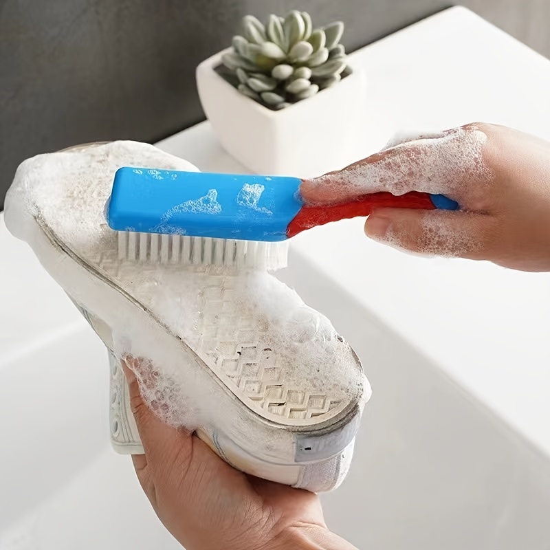 Cleaning Brush Household Small Laundry Brush for Soft Bristle Scrub Clothes  Shoe Fabric Hand Cleaning Brush 