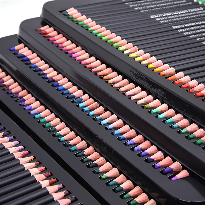 180 Colored Pencils for Adult Coloring, Drawing Art Supplies Kit for  Artists Adu