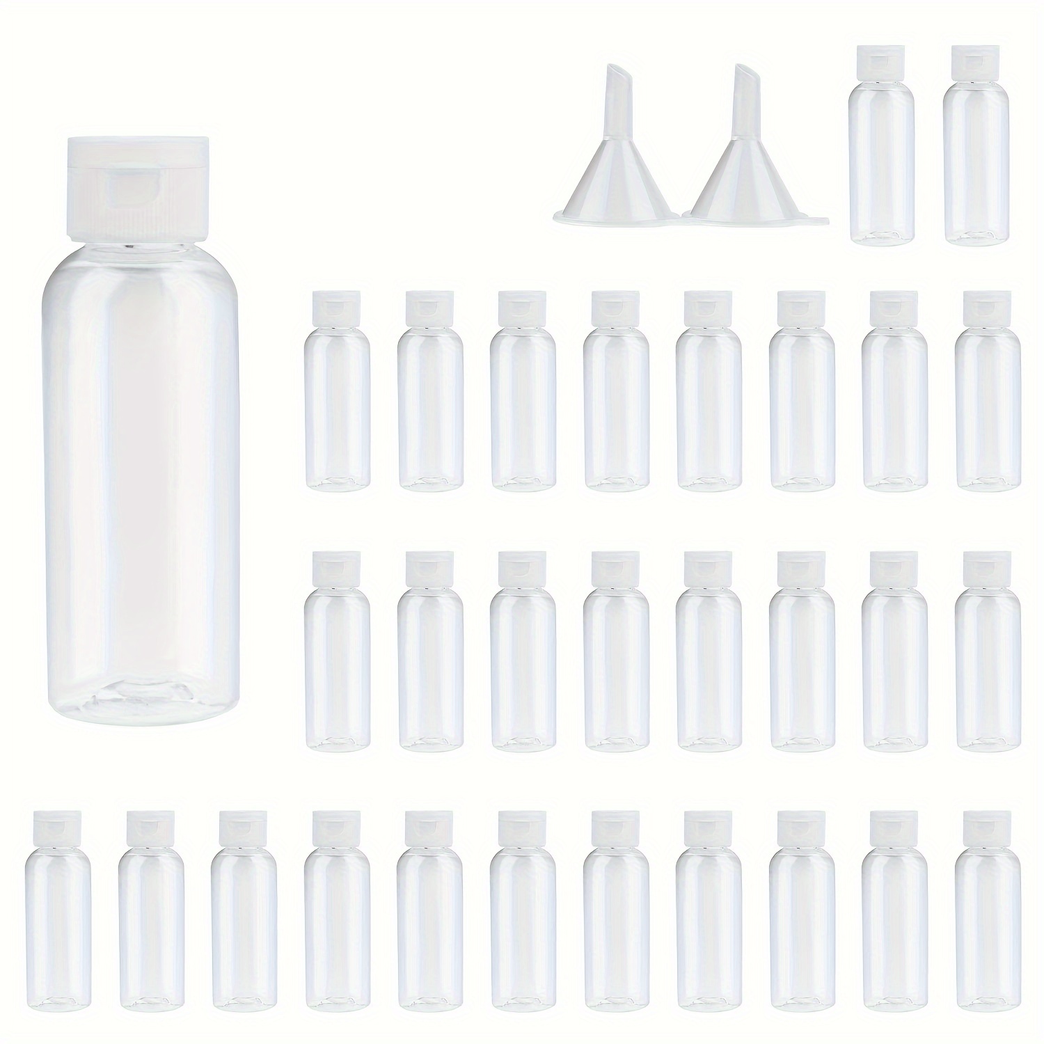 Squeeze Bottle Set + Plastic Translucent Multifunctional - Temu