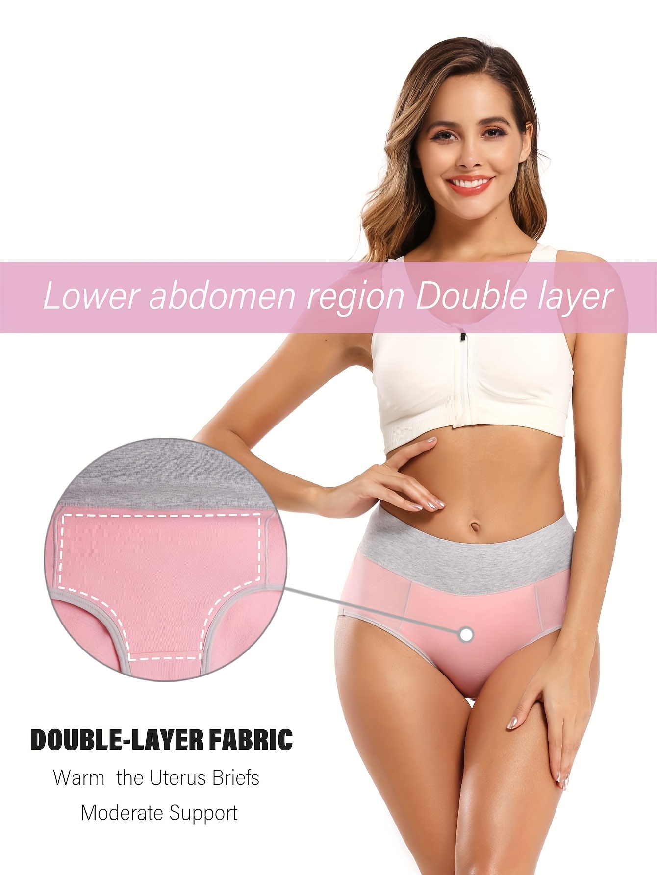 Double Layer Women's Plus Size Lingerie
