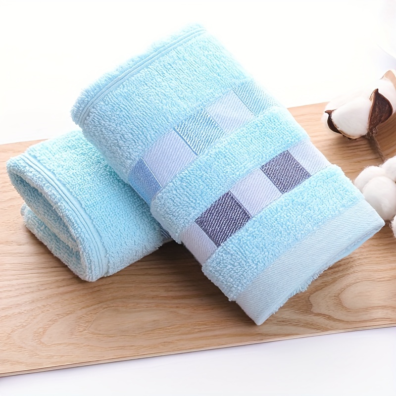 High-quality Face Towel, Soft And High Absorbent Washcloth, Household Wipe  Hand & Hair & Body Towel, Quick Drying Thicken Towel For Bathroom, Kitchen,  Travel, Dorm, Hotel,, Bathroom Accessories - Temu