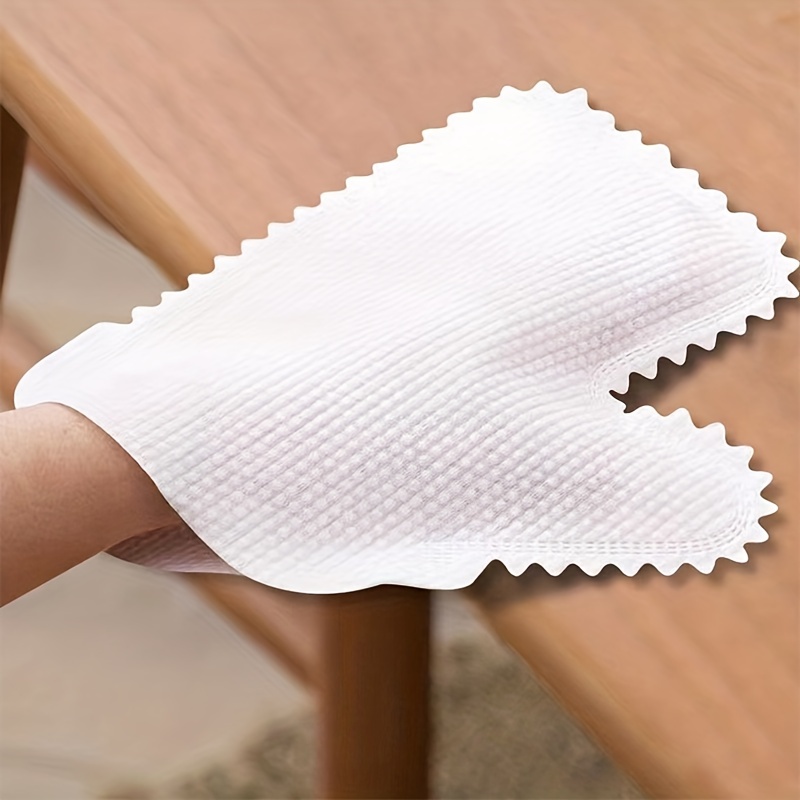 Reusable Non woven Cleaning Gloves Toothed Brush - Temu
