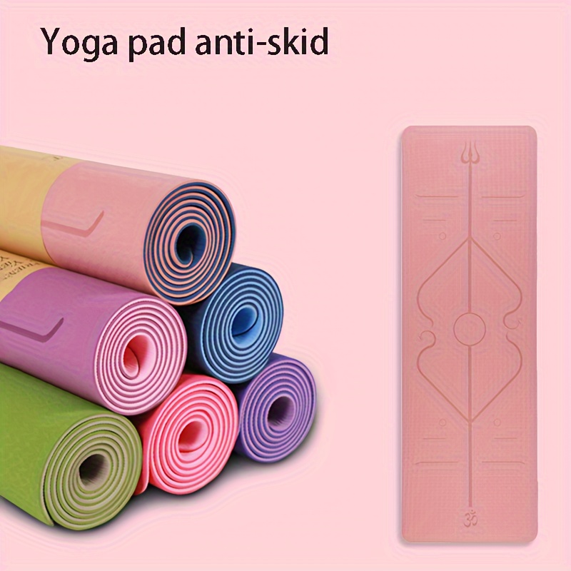 Solid Color Thick Yoga Mat Carry Strap - Temu