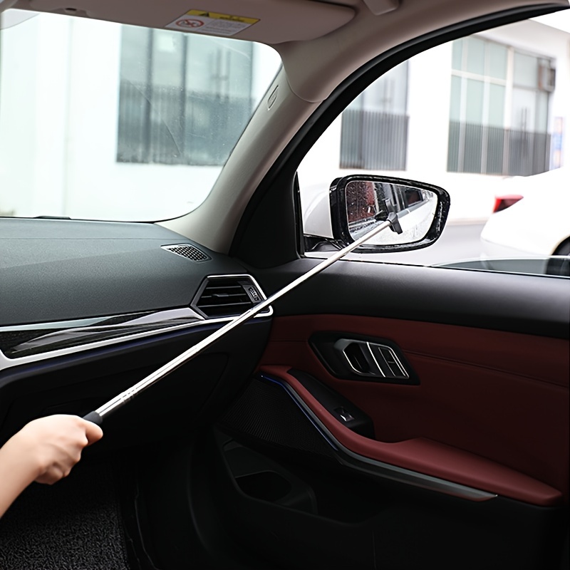 Squeegee for Car Windows Rear View Mirror Squeeze Rearview Wiper