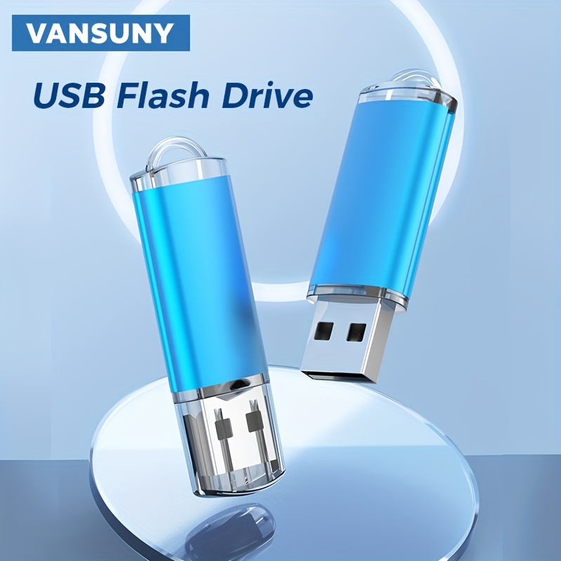 Clé USB 64Go 2.0 à Capuchon, Clef USB 2.0 64 Go Muisque Flash