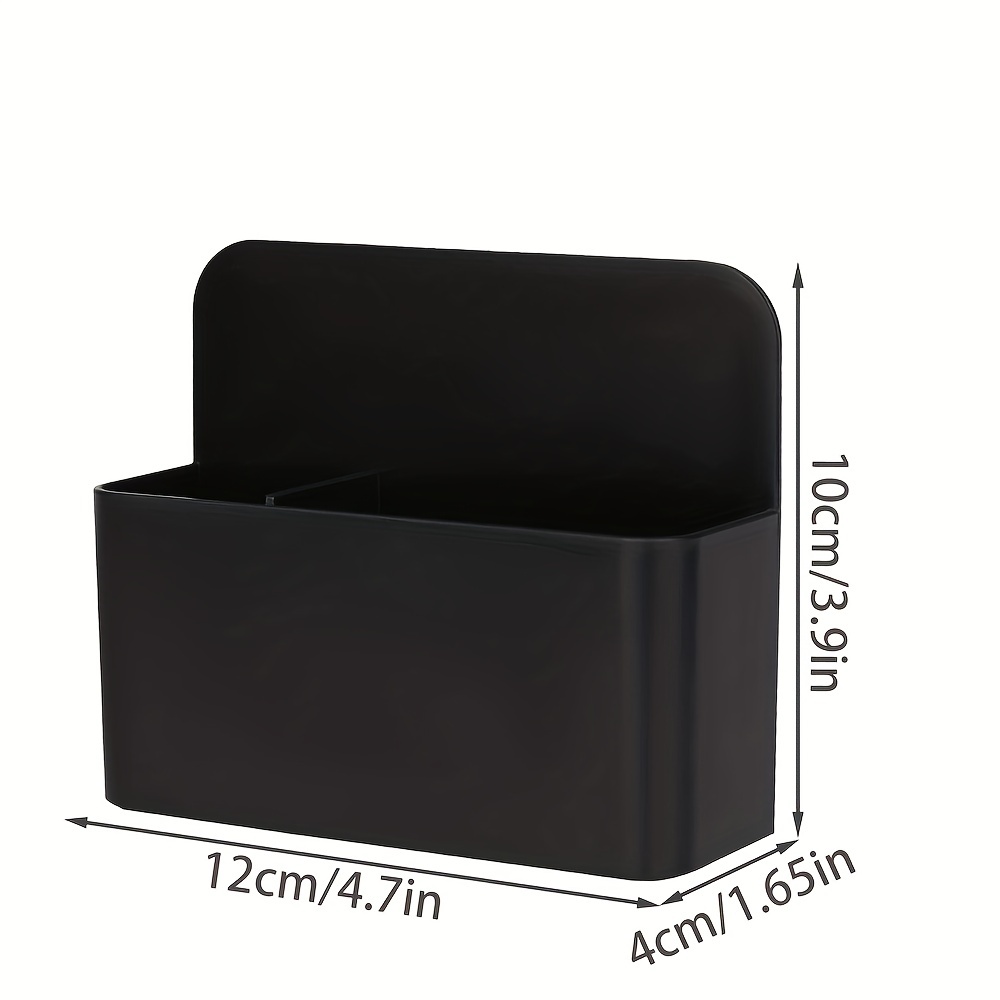 ORGPRO 2 Packs Black Magnetic Marker Holder for  Whiteboards/Fridge/Refrigerator/School Locker, Dry Erase Whiteboard Marker  Holder,Magnetic Pen Holder