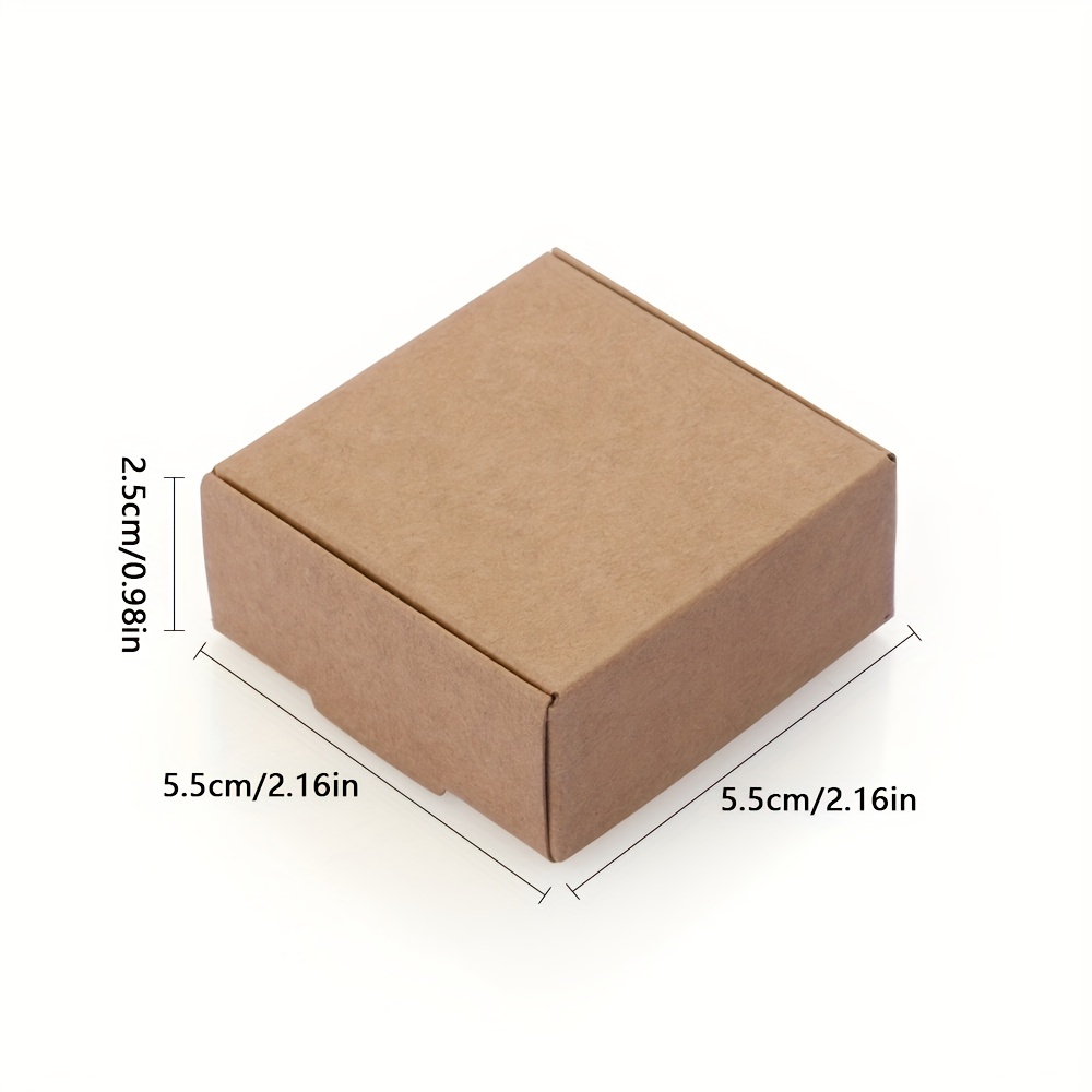 Two Size 10Pcs 5 Color Paper Box for handmde Gift Cardboard Boxes