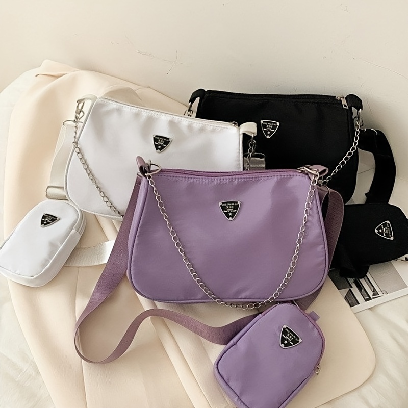Nylon Small Messenger: Women's Designer Crossbody Bags