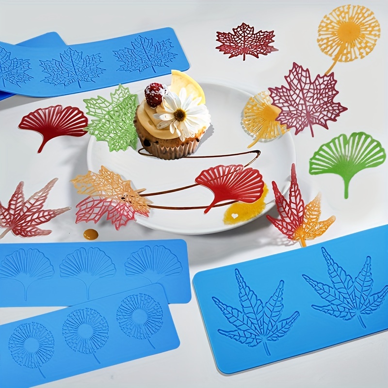 Ginkgo Leaf Leaves Maple Leaf Silicone Molds Handmade Leaf - Temu