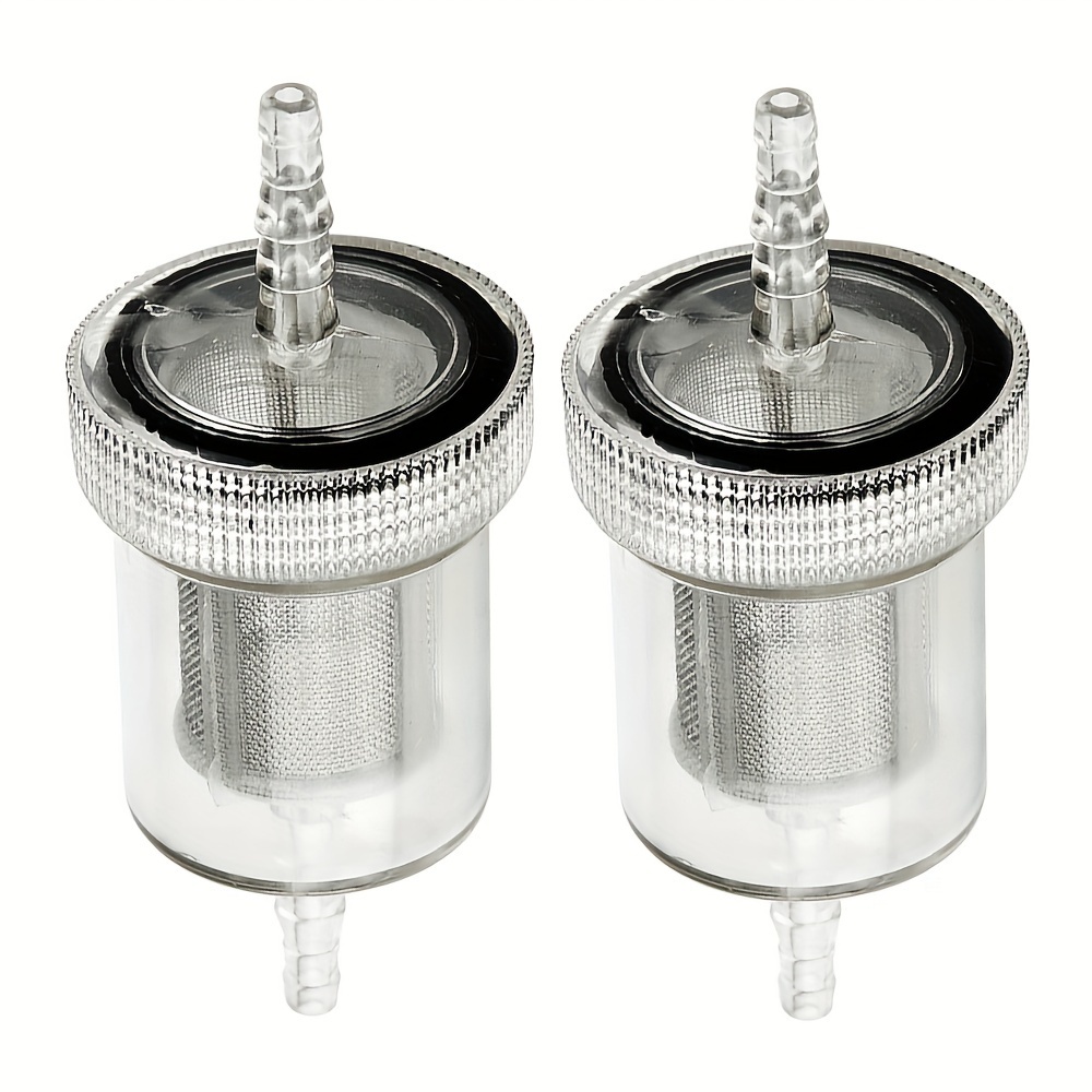 2pcs In-Line Fuel Filter Kit Gas Filter Plastic For Eberspacher Heater Air  Heater Set Auto Filters Accessories