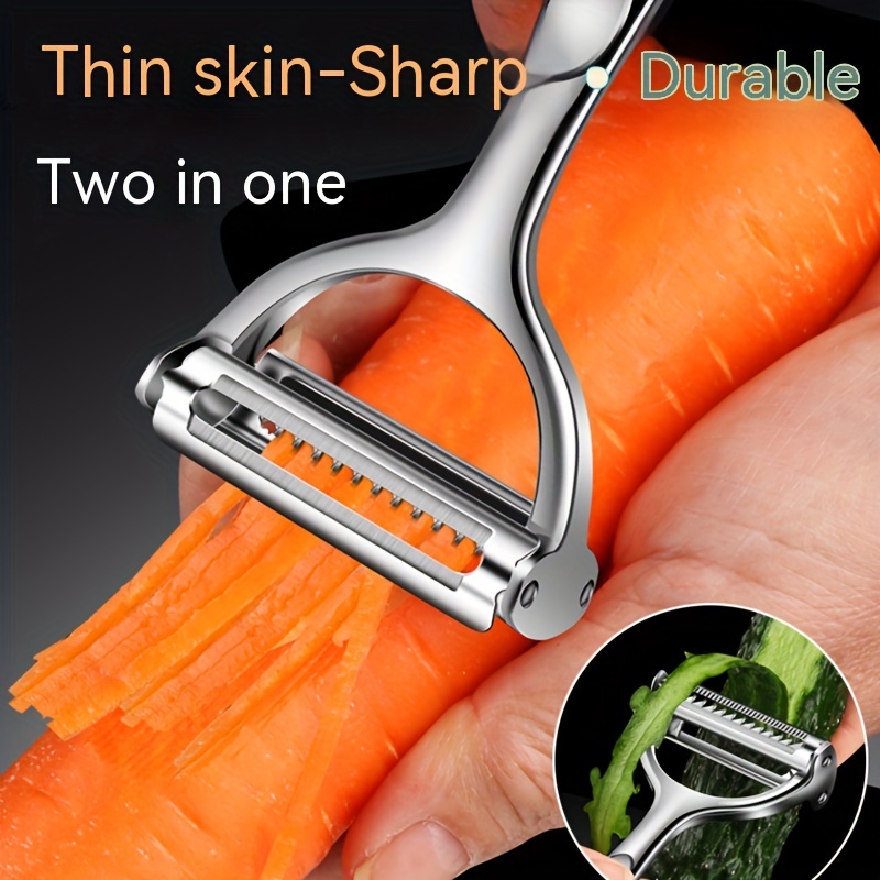1pc Kitchenware Household Multi-functional Peeler Hand Rotating Fruit And Vegetable  Slicer Potato Cutter Kitchen Gadgets