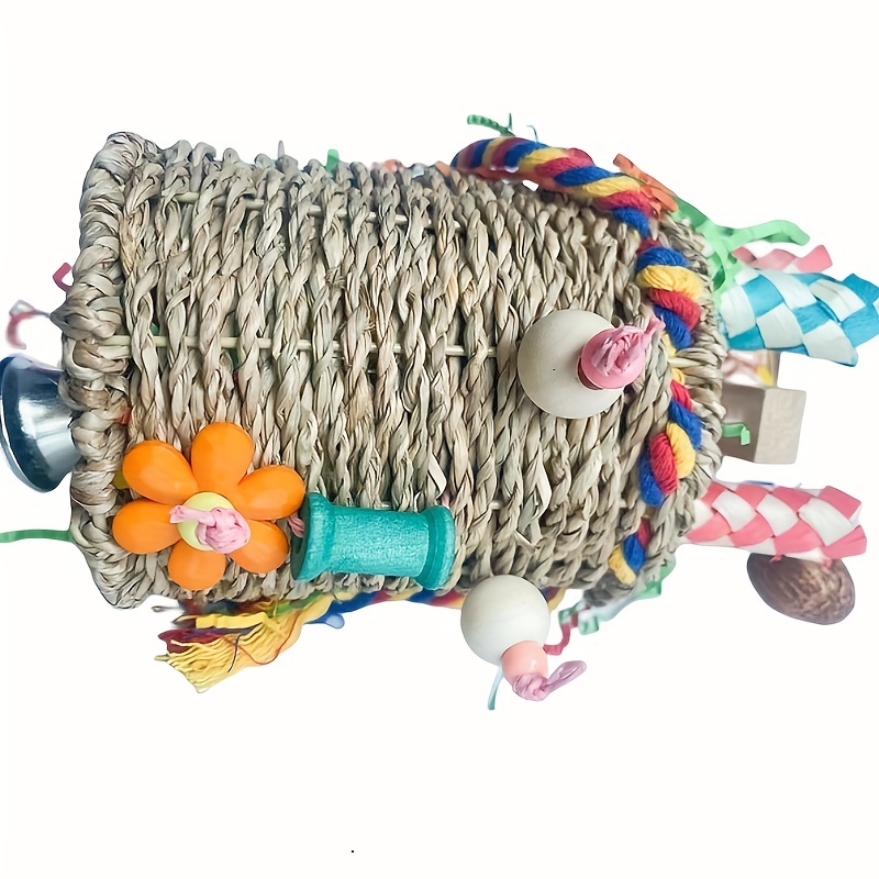 Random Bird Foraging Toys Seagrass Basket