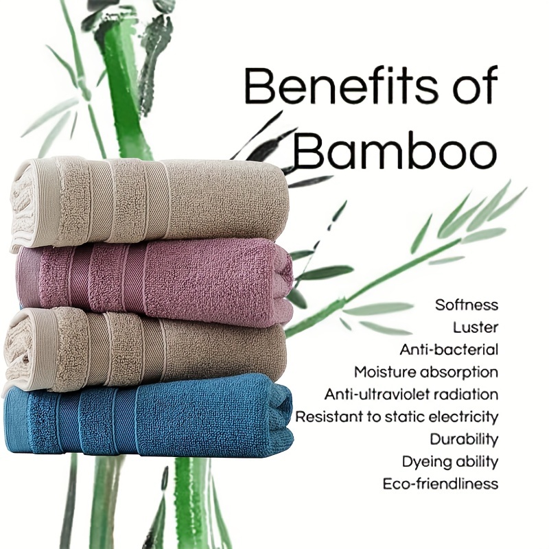 Toallas de Bambú, Toallas de Fibra de Bambú