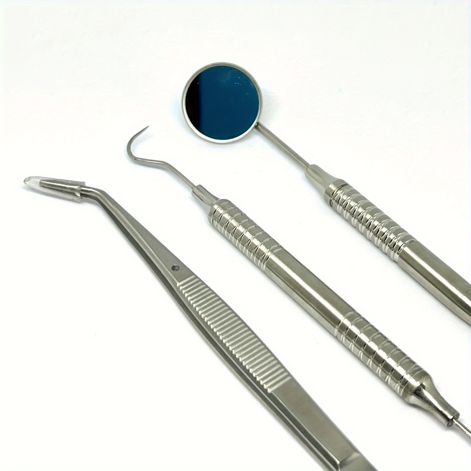 Dentaire Bouche Miroirs No.5 Miroir Dentaire Poignée Chirurgical Examen  Outils