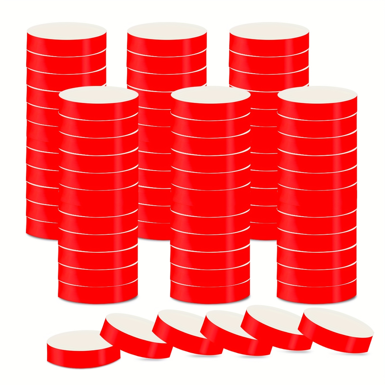 300pcs Paper Bracelets Neon Party Wristbands